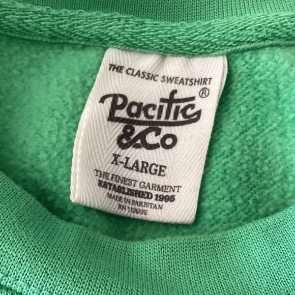 Unisex Pompano Beach Lime Green with White Embroidered Lettering Size XL - Picture 4 of 5